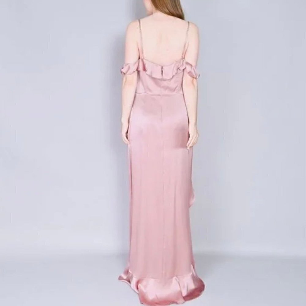 Amanda Uprichard silk ruffle dress - Picture 2 of 8